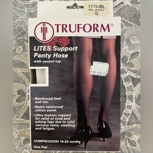 NWT Truform LITES Support Panty Hose